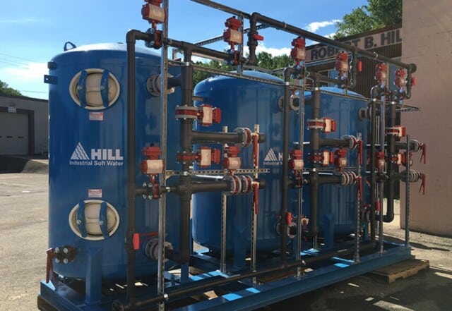 Custom Skid Built Water Softening System