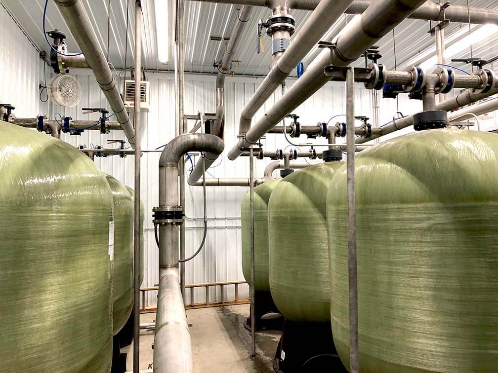 industrial water softener