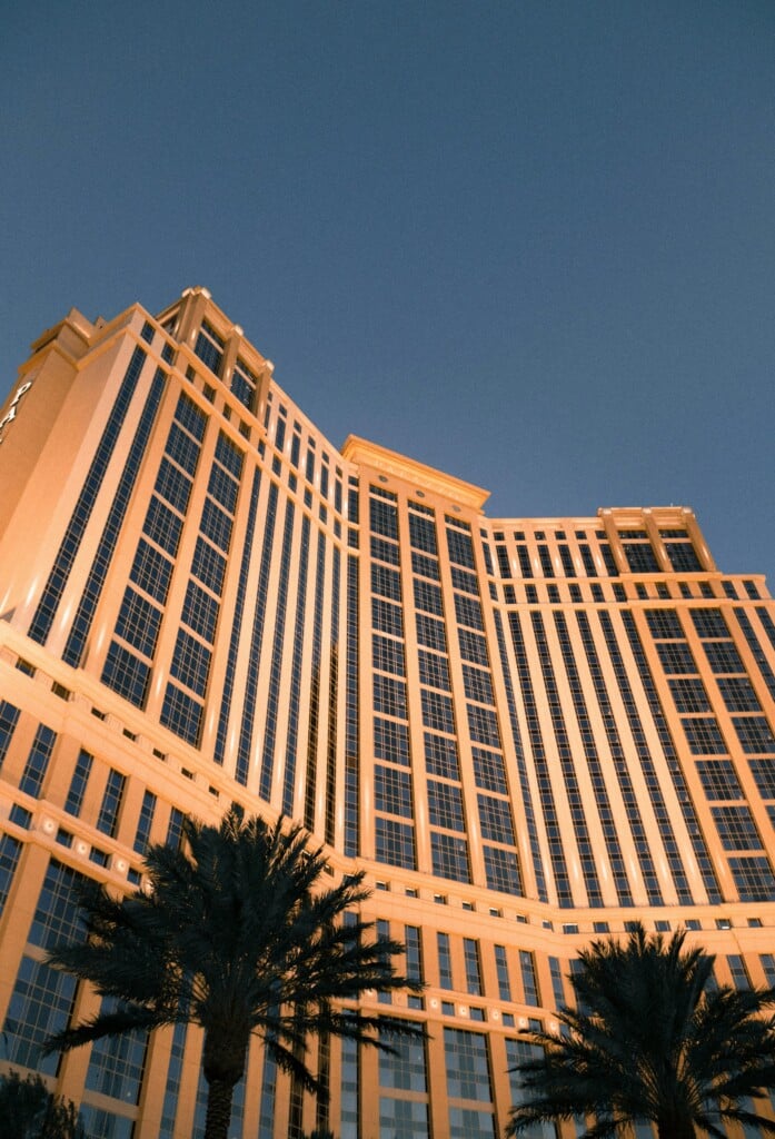 large exterior of a hotel complex