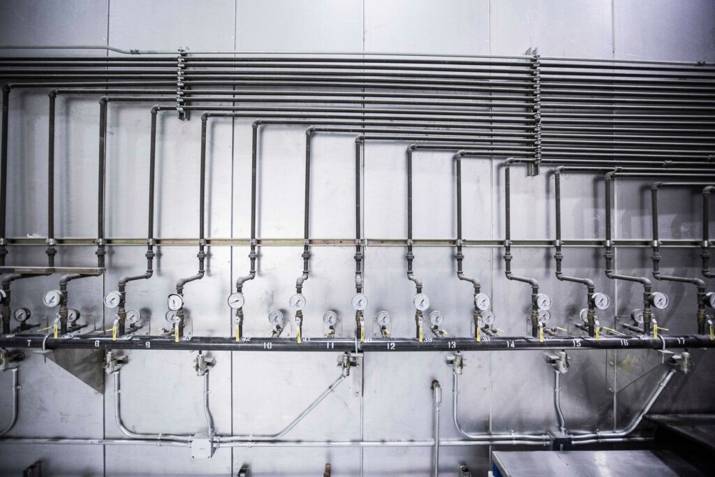 industrial plumbing pipes